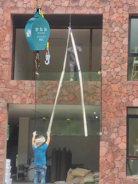 重型防墜器、吊裝帶用于高層