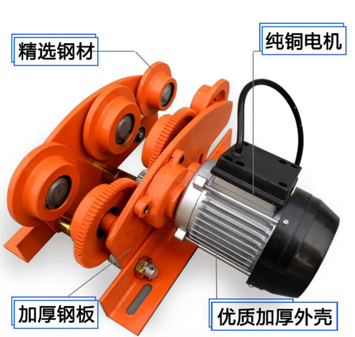 電動(dòng)跑車提升機(jī)搭配