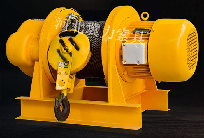斷電自動(dòng)剎車10噸重型卷揚(yáng)機(jī)
