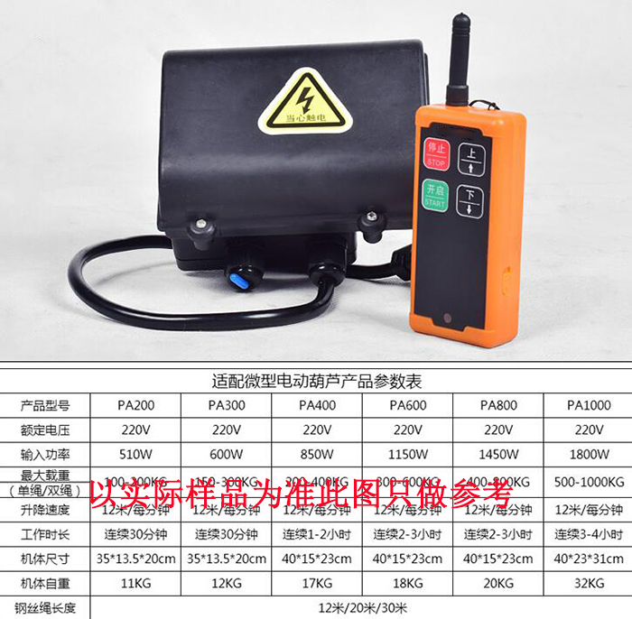 建筑用小型提升機無線遙控