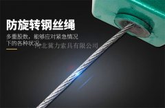防墜器收縮鋼絲繩臟了如何清