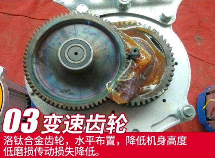 電動提升機(jī)齒輪部分展示