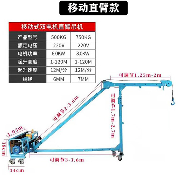 可移動支臂款門窗吊機(jī)