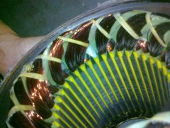 多功能提升機電機線包燒毀判